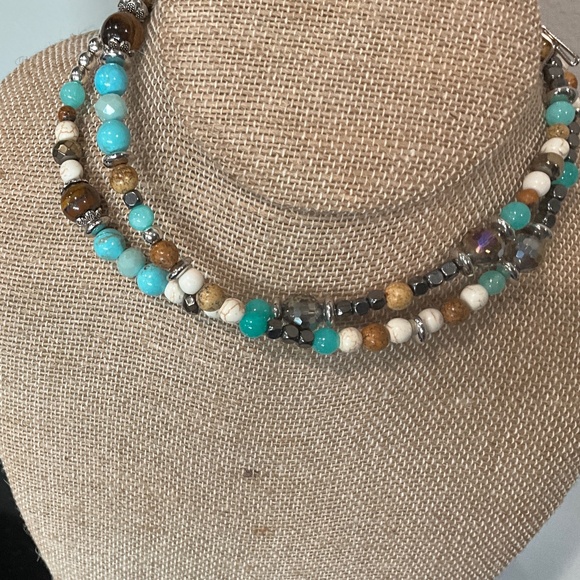Boho “ Marie “ Boho Beaded Wrap Around Necklace or Bracelet R4B One Size R4B - Picture 2 of 4